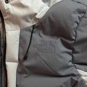 The North Face Two-Tone Gray Puffer Jacket